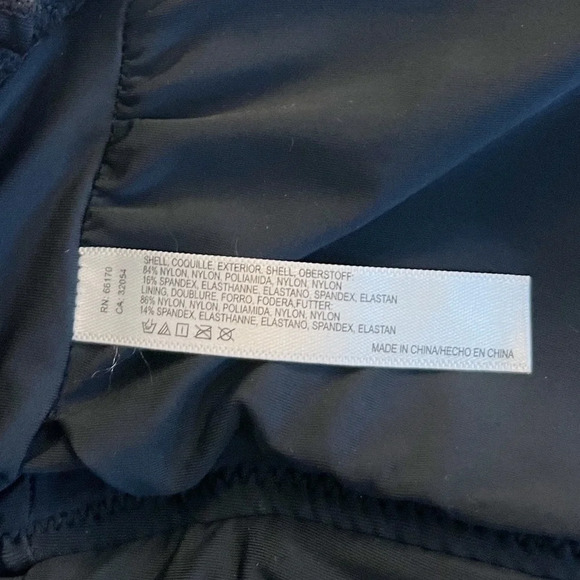 Anthropologie Iris Smocked Halter One-Piece Swimsuit in Black Motif - Picture 12 of 13